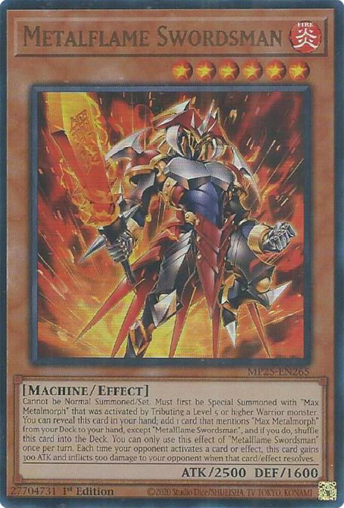 Metalflame Swordsman - MP25-EN265: 2025 Mega-Pack