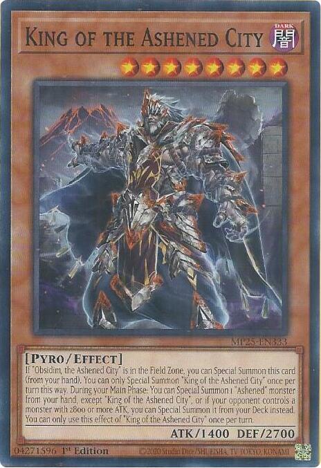 King of the Ashened City - MP25-EN333: 2025 Mega-Pack