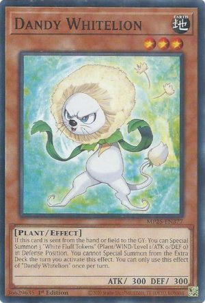 Dandy Whitelion - MP25-EN377: 2025 Mega-Pack