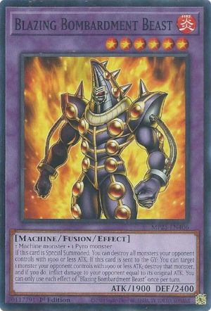 Blazing Bombardment Beast - MP25-EN406: 2025 Mega-Pack