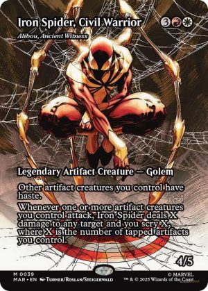 Iron Spider, Civil Warrior - 39: Marvel Universe Eternal-Legal (MAR)