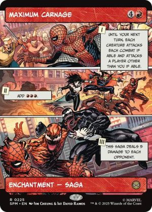 Maximum Carnage (Borderless) - 225: Marvel's Spider-Man