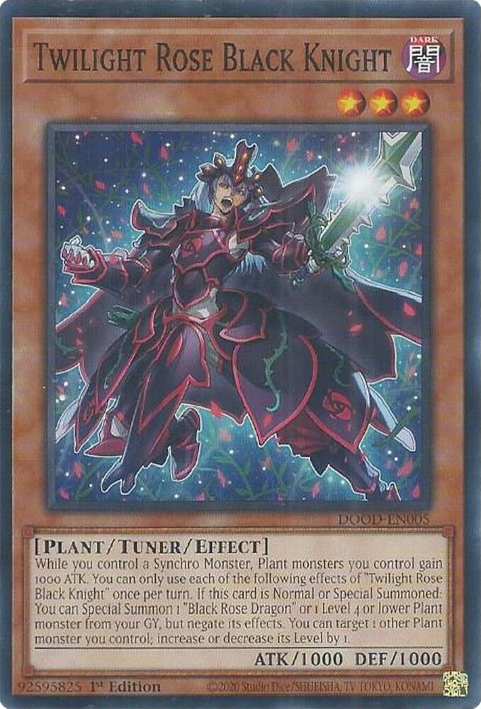 Twilight Rose Black Knight - DOOD-EN005: Doom of Dimensions