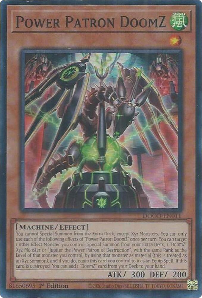 Power Patron DoomZ - DOOD-EN011: Doom of Dimensions