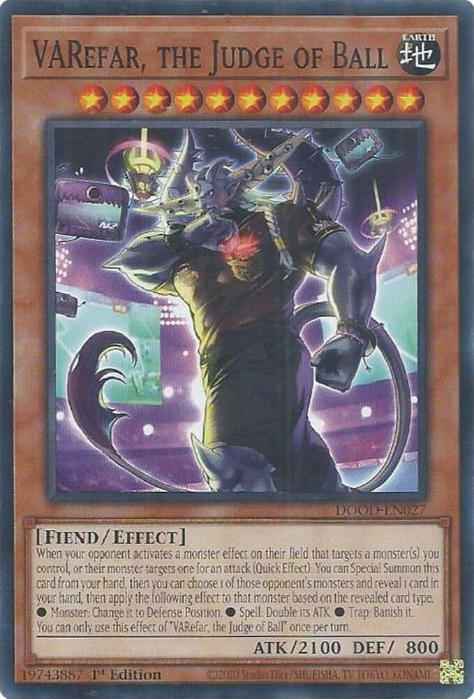 VARefar, the Judge of Ball - DOOD-EN027: Doom of Dimensions