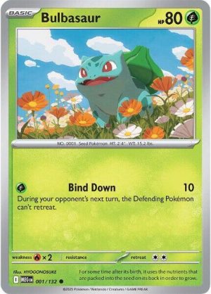 Bulbasaur - 001/132: ME01: Mega Evolution