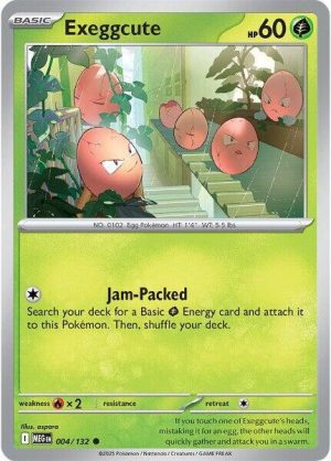 Exeggcute - 004/132: ME01: Mega Evolution