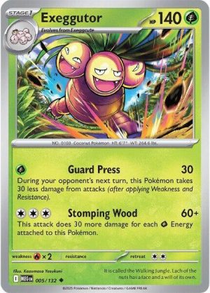 Exeggutor - 005/132: ME01: Mega Evolution