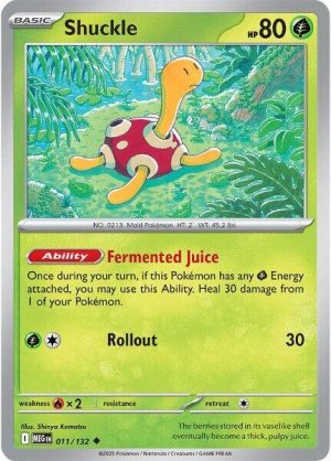 Shuckle - 011/132: ME01: Mega Evolution