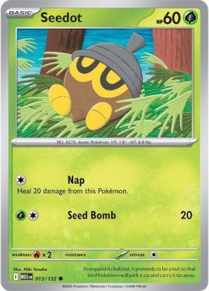 Seedot - 013/132: ME01: Mega Evolution