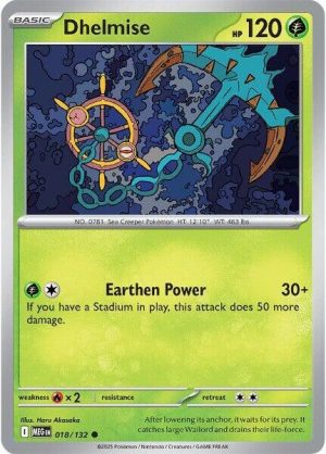 Dhelmise - 018/132: ME01: Mega Evolution