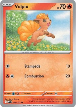 Vulpix - 019/132: ME01: Mega Evolution