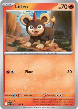 Litleo - 023/132: ME01: Mega Evolution