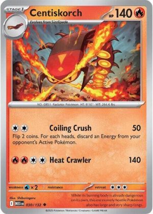 Centiskorch - 030/132: ME01: Mega Evolution