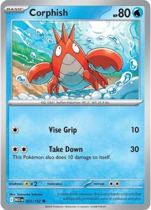 Corphish - 033/132: ME01: Mega Evolution