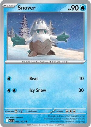 Snover - 035/132: ME01: Mega Evolution