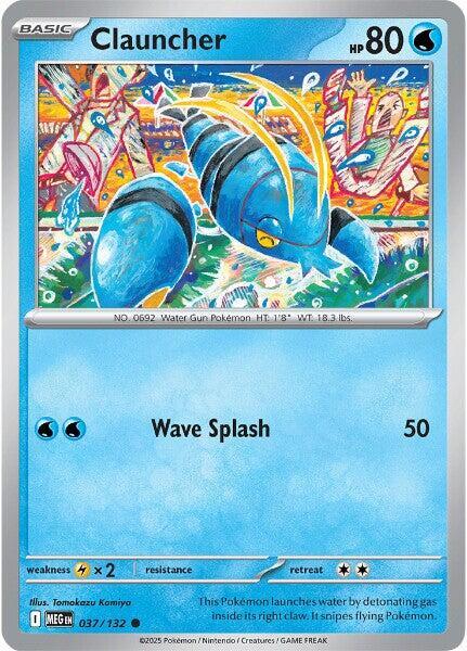 Clauncher - 037/132: ME01: Mega Evolution