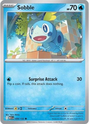 Sobble - 039/132: ME01: Mega Evolution