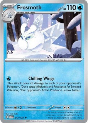 Frosmoth - 043/132: ME01: Mega Evolution