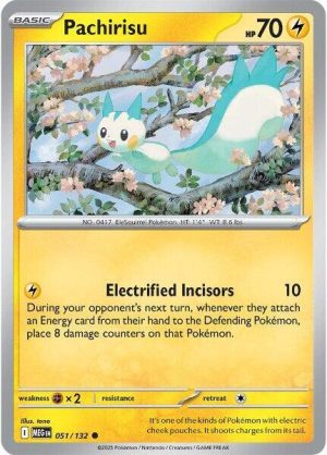 Pachirisu - 051/132: ME01: Mega Evolution
