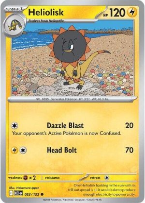 Heliolisk - 053/132: ME01: Mega Evolution