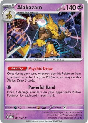 Alakazam - 056/132: ME01: Mega Evolution