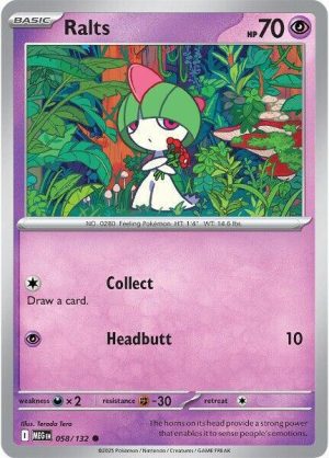 Ralts - 058/132: ME01: Mega Evolution