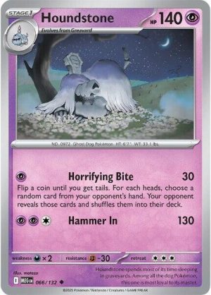 Houndstone - 066/132: ME01: Mega Evolution