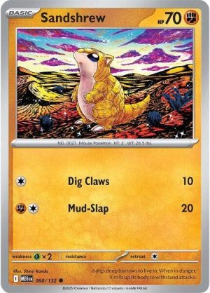 Sandshrew - 068/132: ME01: Mega Evolution