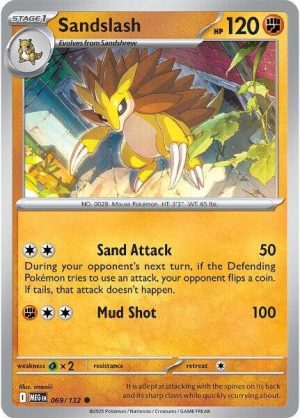Sandslash - 069/132: ME01: Mega Evolution