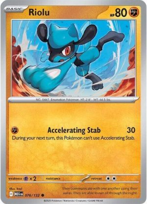 Riolu - 076/132: ME01: Mega Evolution