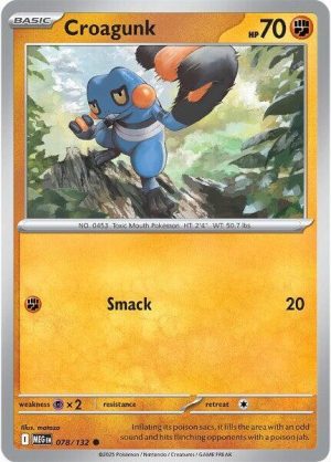 Croagunk - 078/132: ME01: Mega Evolution