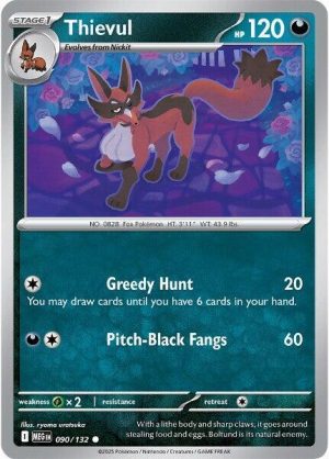 Thievul - 090/132: ME01: Mega Evolution