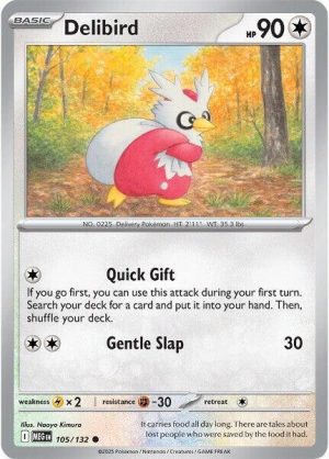 Delibird - 105/132: ME01: Mega Evolution