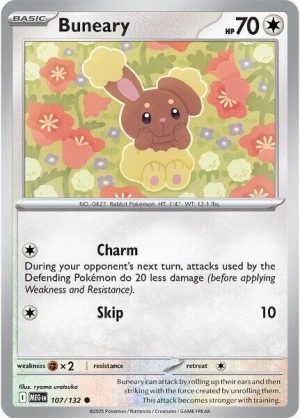Buneary - 107/132: ME01: Mega Evolution