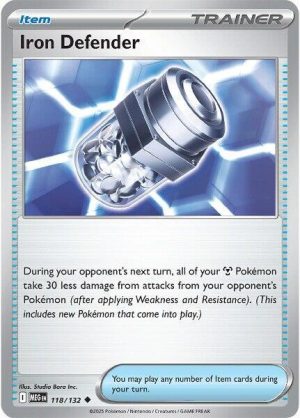 Iron Defender - 118/132: ME01: Mega Evolution