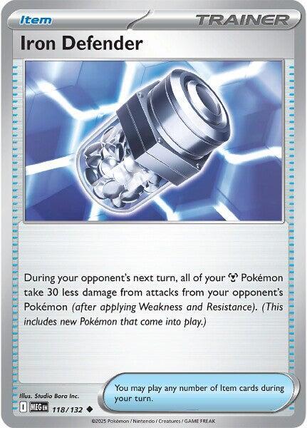 Iron Defender - 118/132: ME01: Mega Evolution