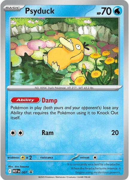 Psyduck - 007: Mega Evolution