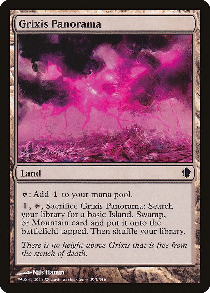 Grixis Panorama - 293: Commander 2013