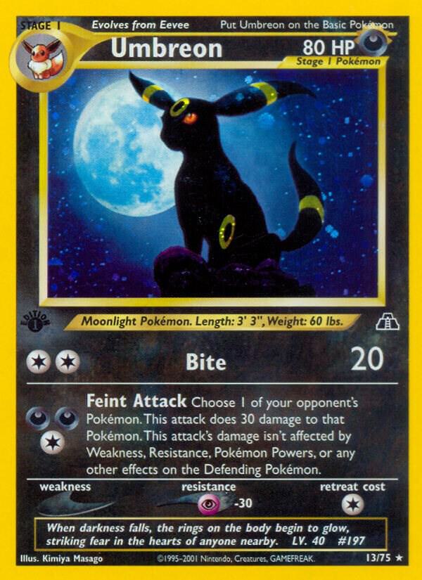Umbreon (13) - 13/75: Neo Discovery (DM)