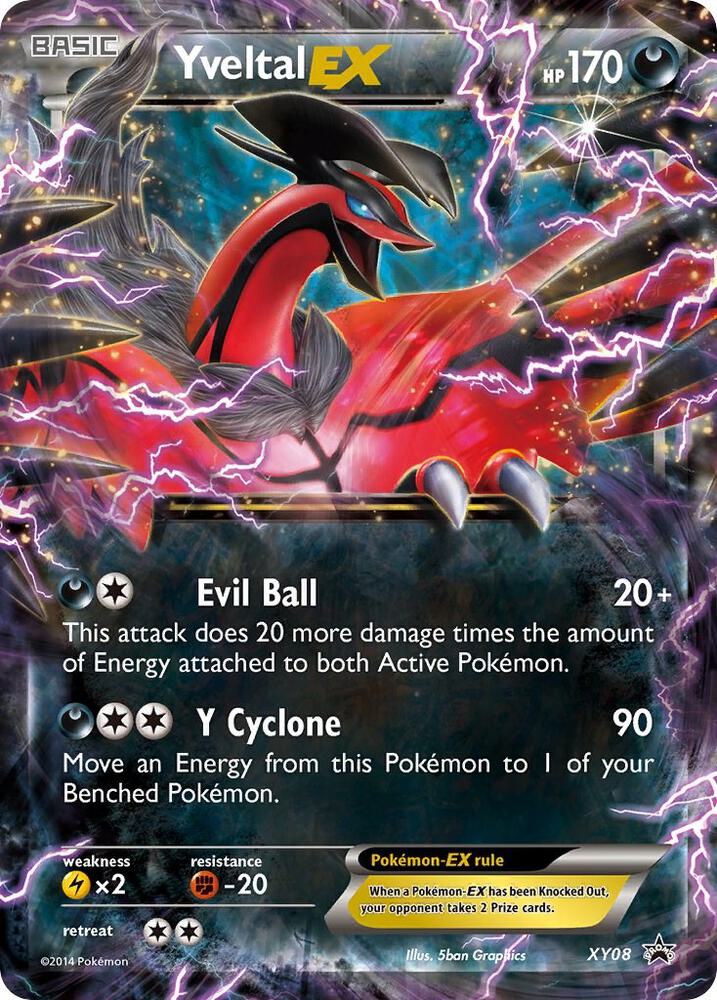 Yveltal EX (MP) - XY08: XY Promos (MP)
