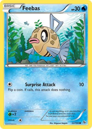 Feebas - 22/106: XY - Flashfire