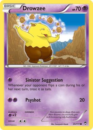 Drowzee - 35/111: XY - Furious Fists