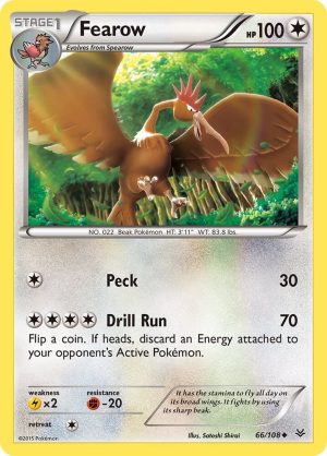Fearow - 66/108: XY - Roaring Skies
