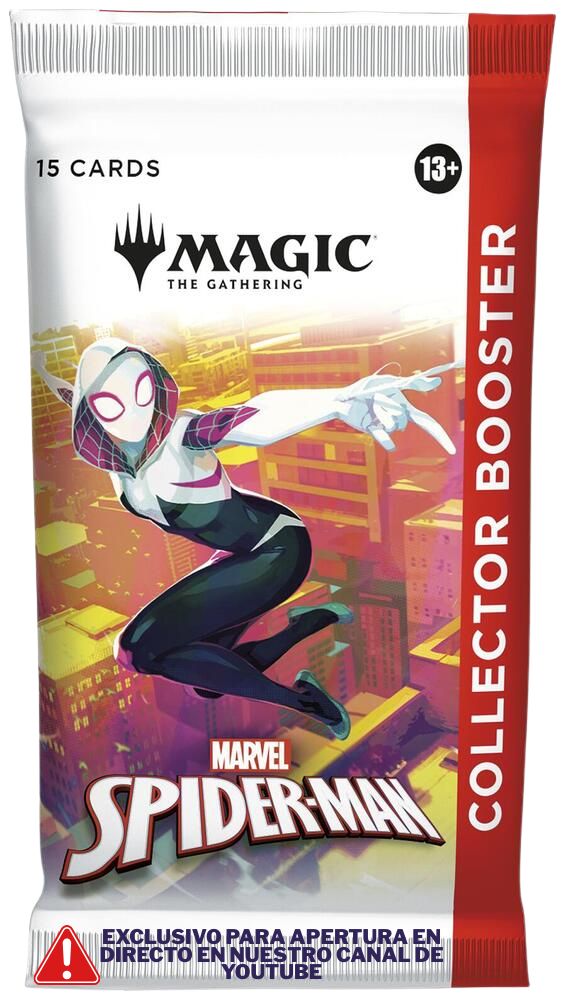 Marvel's Spider-Man - Collector Booster Pack (Exclusivo para apertura en directos de Boosterlandia)
