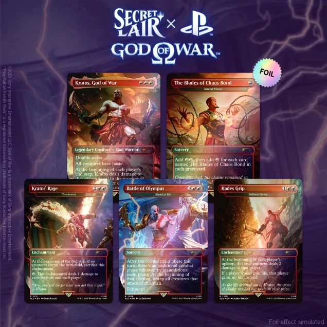Secret Lair: God of War: Greek