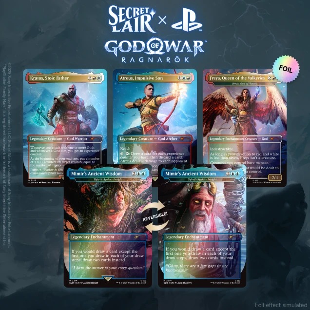 Secret Lair God of War: Norse
