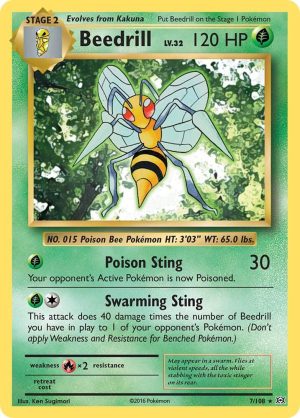 Beedrill - 7/108: XY - Evolutions