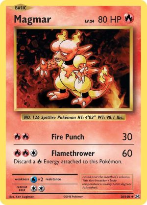 Magmar - 20/108: XY - Evolutions