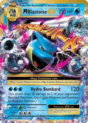 M Blastoise EX - 22/108: XY - Evolutions